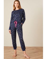 Monsoon - Foil Star Print Pyjama Set - Lyst