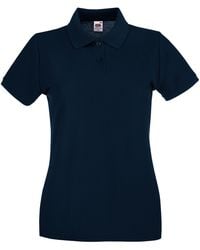 Fruit Of The Loom - Premium Fitted Short-Sleeved Polo Shirt - Lyst
