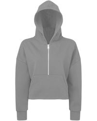 Tridri - Half Zip Hoodie - Lyst