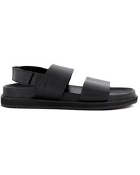 Dune - 'intersection' Leather Sandals - Lyst