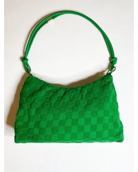 SVNX - Medium Handbag In Checked Cloth - Lyst