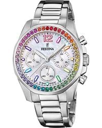 Festina - F20606-2 Boyfriend 38Mm Quartz Watch - Lyst