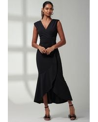 Jolie Moi - Mabruka Frill Fishtail Maxi Dress - Lyst