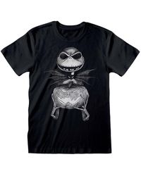 Nightmare Before Christmas - Jack Skellington T-shirt - Lyst