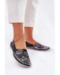 Love Lace - Lightweight Round Toe Ballet Pumps With 6Cm Upper - Lyst