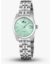 Lotus - Freedom Stainless Steel Bracelet Watch - Lyst