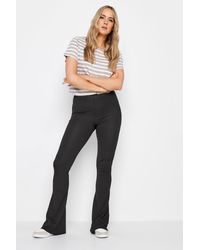 Long Tall Sally - Tall Ribbed Flared Trousers - Lyst