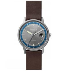 Skagen - Henriksen Titanium Classic Analogue Quartz Watch - Skw6753 - Lyst