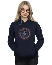 Marvel - Captain America Ornamental Shield Hoodie - Lyst