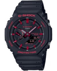 G-Shock - G-shock Classic Combination Quartz Watch - Ga-b2100bnr-1aer - Lyst