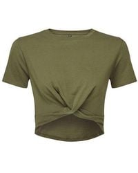 Tridri - Twisted Crop Top - Lyst
