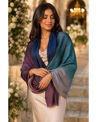 Lemon Daisy Accessories - Amani Elegant Wedding Guest Scarf Shawl - Lyst