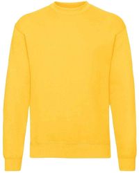 Fruit Of The Loom - Classic 80 20 Set-In Sweatshirt - Lyst