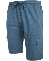 KAM Jeanswear - Big Size Cotton Terry Jersey Cargo Shorts For - Lyst