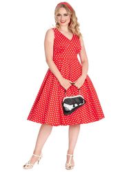 Banned Retro - Summer Of Spots Dress - Lyst