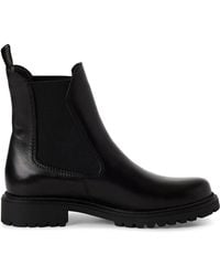 Infinity Leather - Tamaris Leather Classic High Chelsea Ankle Boots - Lyst