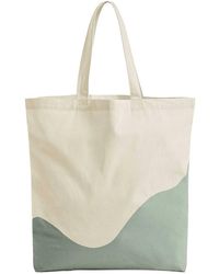 Westford Mill - Wave Pattern Maxi Tote Bag - Lyst