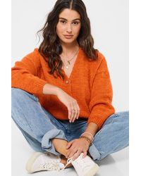 Joe Browns - Button Front Long Sleeve V-Neck Cardigan - Lyst