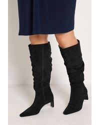 Yours - Ruched Kitten Heel - Lyst