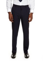 Burton - Tailored Fit Essential Navy Suit Trouser - Lyst