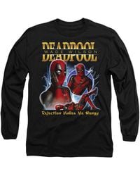 Marvel - Deadpool & Wolverine Hungy Wade Deadpool Bootleg Long Sleeve T-Shirt - Lyst