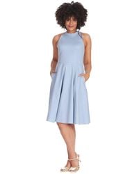 Banned Retro - Hattie Halter Spot Dress - Lyst