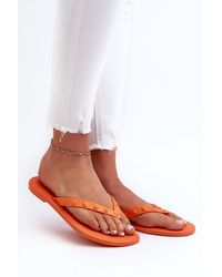 Love Lace - Hypoallergenic Flat Synthetic Flip Flops Bubblegum Scent - Lyst