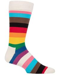 Happy Socks - 1 Pack & Cotton Lgbtq+ Pride Design Socks - Lyst