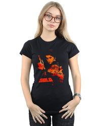 Star Wars - Solo Coloured Silhouette Cotton T-shirt - Lyst