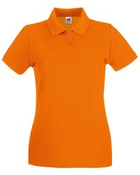 Fruit Of The Loom - Premium Fitted Short-Sleeved Polo Shirt - Lyst