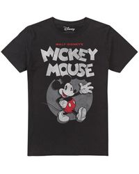 Disney - Retro Wave Mickey Mouse T-shirt - Lyst