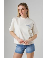 Native Youth - Cotton Crew Neck Graphic Short Sleeve T-Shirt - Lyst
