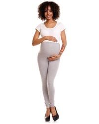 Love Lace - Pressureless Pregnancy Leggings With Tummy Panel - Lyst