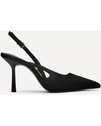 Linzi - Rhea Scuba Sling Back Court Heels - Lyst