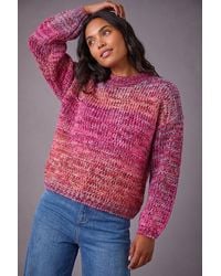 Roman - Metallic Ombre Knit Jumper - Lyst