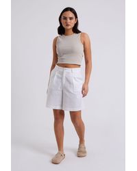 Urban Bliss - Linen Blend Short - Lyst
