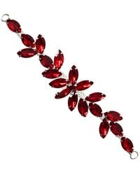 Neel Blue - Diamante Motif Rhinestone Patch, Crystal Appliques, 16 X 2.5Cm - Lyst