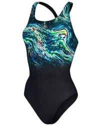 Speedo - Placement Digital One Piece Swimsuit - Lyst