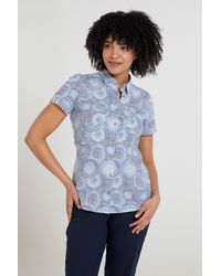 Mountain Warehouse - Coconut Shirt Cotton Short Sleeve Summer Top - Lyst