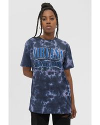 Nirvana - Nevermind Dip Dye T Shirt - Lyst
