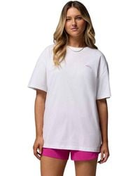 Columbia - Floral Oversized T-Shirt - Lyst