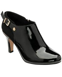 Lotus - Black Patent 'ramona' Heeled Shoe-boots - Lyst