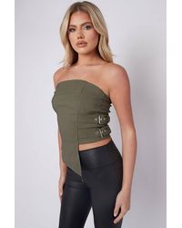Stylewise - Belted Asymmetric Hem - Lyst