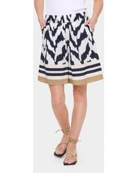 Saint Tropez - High Waisted Loose Fit Shorts - Lyst