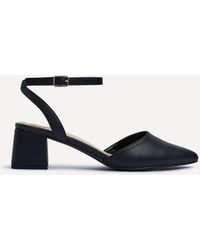 Linzi - Suzy Wide Fit Faux Leather Court Heel - Lyst