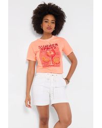 Joe Browns - Graphic Tee With Summer Spritz Print - Lyst