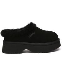 EverAu Australia - Savanna Ankle Chunky Platform Real Sheepskin Boots - Lyst