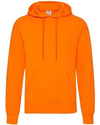 Fruit Of The Loom - Classic Hooded Sweatshirt - Lyst