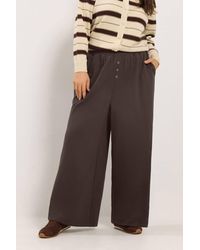 Yours - Popper Detail Joggers - Lyst