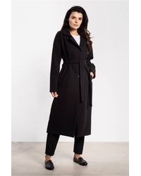 Love Lace - Winter Relaxed Comfortable Coat With Belt & Pockets - Lyst